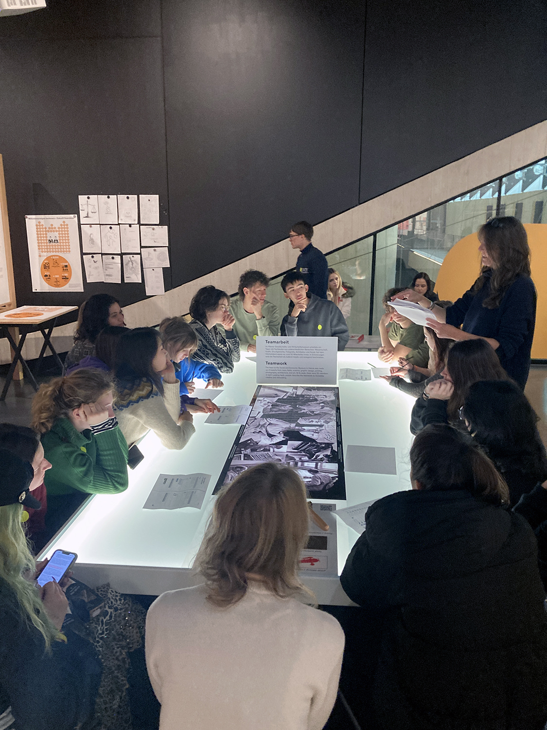 Infografik im WienMuseum - Exkursion 5HGK